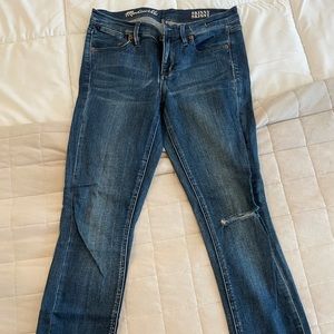 Madewell skinny high rise jeans